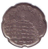 Монета 50 песет. 1992 год, Испания. XXV летние Олимпийские Игры. Барселона - 92. Монета 50 песет. 1992 год, Испания. XXV летние Олимпийские Игры. Барселона - 92.