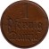 Монета 1 пфенниг. 1937 год, Данциг. Монета 1 пфенниг. 1937 год, Данциг.