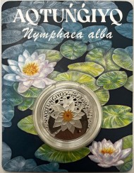 Монета 500 тенге. 2024 год, Казахстан. "Флора Казахстана". Кувшинка белая. Монета 500 тенге. 2024 год, Казахстан. "Флора Казахстана". Кувшинка белая.