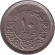 Монета 10 пиастров. 1948 год, Сирия. Орел.