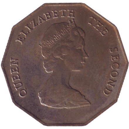 Монета 1 доллар. 2000 год, Восточно-Карибские государства. Парусник.