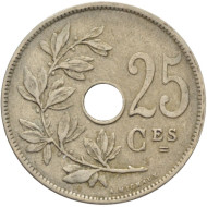 Монета 25 сантимов. 1926 год, Бельгия. (Belgique) Монета 25 сантимов. 1926 год, Бельгия. (Belgique)
