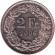 Монета 2 франка. 2006 год (В), Швейцария. Гельвеция. Монета 2 франка. 2006 год (В), Швейцария. Гельвеция.