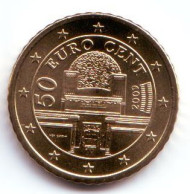 Монета 50 центов. 2009 год, Австрия. Монета 50 центов. 2009 год, Австрия.