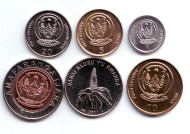 Набор монет Руанды. 2003-2009 гг., Руанда. Набор монет Руанды. 2003-2009 гг., Руанда.