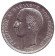 Монета 1 драхма. 1873 год, Греция. Монета 1 драхма. 1873 год, Греция.