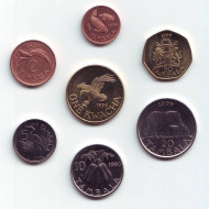 Набор монет Малави (7 шт.). 1995-1996 гг., Малави. Набор монет Малави (7 шт.). 1995-1996 гг., Малави.