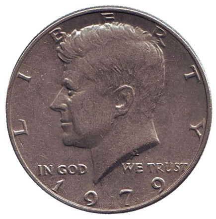 Монета 50 центов. 1979 год (P), США. Джон Кеннеди.