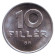 Монета 10 филлеров. 1992 год, Венгрия. Монета 10 филлеров. 1992 год, Венгрия.