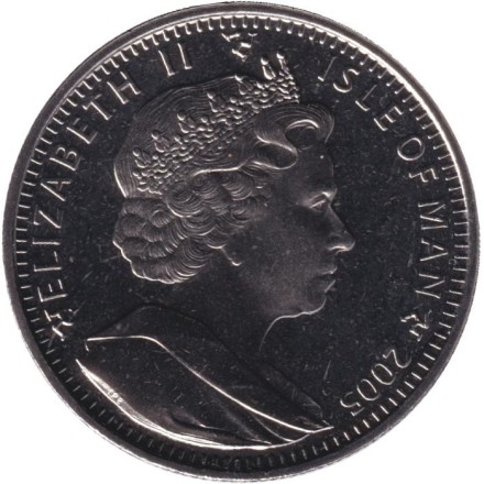 Монета 1 крона. 2005 год, Остров Мэн. 200 лет Трафальгарскому сражению. Наполеон и Нельсон. Монета 1 крона. 2005 год, Остров Мэн. 200 лет Трафальгарскому сражению. Наполеон и Нельсон.