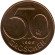 Монета 50 грошей. 1996 год, Австрия. BU.