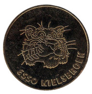 Тигр. Esso kielsbroek. Жетон автозаправочной станции.