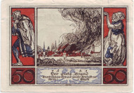 Нотгельд Арнштадта. 50 пфеннигов. 1921 год, Веймарская республика (Германия). (Вар. II)