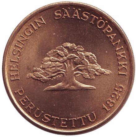 Каарло Юхо Стольберг. Памятный жетон. 1960 год, Финляндия. Каарло Юхо Стольберг. Памятный жетон. 1960 год, Финляндия.