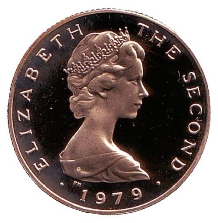 Монета 1 фунт. 1979 год (BB), Остров Мэн. Proof. Трискелион. Монета 1 фунт. 1979 год (BB), Остров Мэн. Proof. Трискелион.