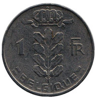 Монета 1 франк. 1964 год, Бельгия. (Belgique) Монета 1 франк. 1964 год, Бельгия. (Belgique)
