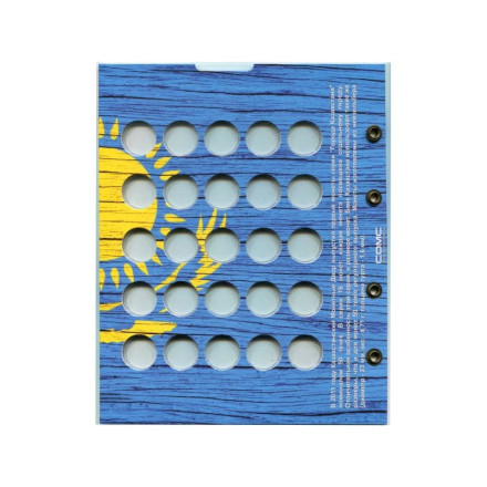 Лист блистерный. Памятные монеты Казахстана номиналом 50 тенге. Серия "Города Казахстана". Формат "Optima". Лист блистерный. Памятные монеты Казахстана номиналом 50 тенге. Серия "Города Казахстана". Формат "Optima".