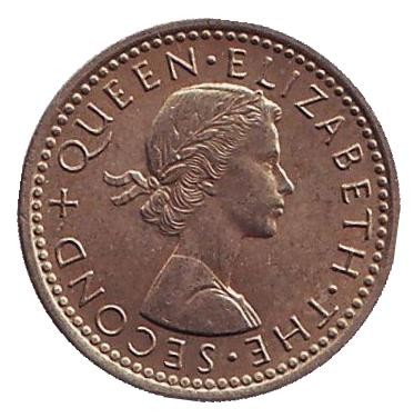 Монета 3 пенса. 1963 год, Родезия и Ньясаленд. Глориоза (Пламенная лилия). Монета 3 пенса. 1963 год, Родезия и Ньясаленд. Глориоза (Пламенная лилия).