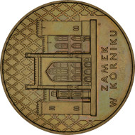 Монета 2 злотых. 1998 год, Польша. Замок в Курнике. Монета 2 злотых. 1998 год, Польша. Замок в Курнике.