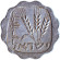 Монета 1 агора. 1964 год, Израиль. Ростки овса.