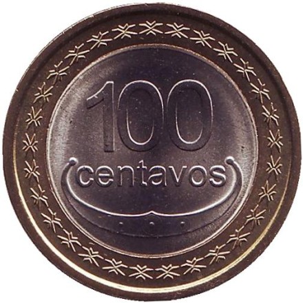 Монета 100 сентаво. 2012 год, Восточный Тимор. 100-летие восстания Боавентура Мануфахи. Монета 100 сентаво. 2012 год, Восточный Тимор. 100-летие восстания Боавентура Мануфахи.