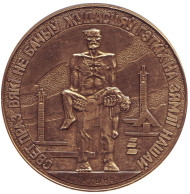 Мемориальный комплекс «Хатынь». Настольная медаль.  Мемориальный комплекс «Хатынь». Настольная медаль.