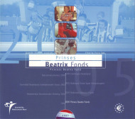 Фонд принцессы Беатрисы. Набор монет евро (8 штук) в евробуклете, 2005 год, Нидерланды.