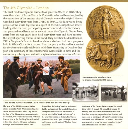 Годовой набор монет Великобритании в буклете 2008 года. (9 шт). Годовой набор монет Великобритании в буклете 2008 года. (9 шт).