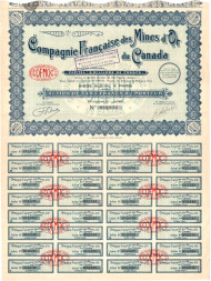 Облигация на сумму 6,000,000 франков. 1929 год, Франция.