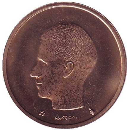 Монета 20 франков. 1990 год, Бельгия. (Belgie) Монета 20 франков. 1990 год, Бельгия. (Belgie)