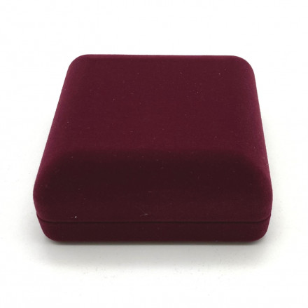 Футляр (коробка) квадратный для одной медали (монеты) диаметром до 60 мм. Производство Китай. 92х92х40 мм.