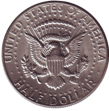 Монета 50 центов. 1983 год (D), США. Из обращения. Джон Кеннеди. Монета 50 центов. 1983 год (D), США. Из обращения. Джон Кеннеди.