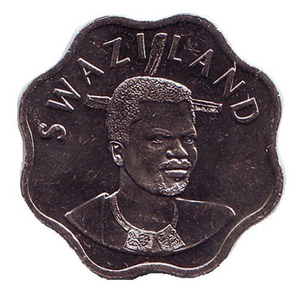 Монета 10 центов, 2005 год, Свазиленд. Сахарный тростник. Монета 10 центов, 2005 год, Свазиленд. Сахарный тростник.