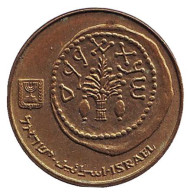 Монета 5 агор. 1996 год, Израиль. Древняя монета.