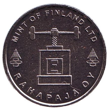 Миллениум. Памятный жетон. 2000 год, Финляндия. Тип 2.