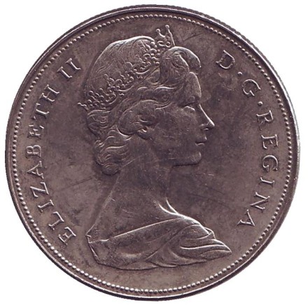 Монета 1 доллар. 1972 год, Канада. (никель) Индейцы в каноэ. Монета 1 доллар. 1972 год, Канада. (никель) Индейцы в каноэ.