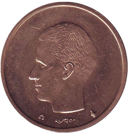 Монета 20 франков. 1990 год, Бельгия. (Belgique) Монета 20 франков. 1990 год, Бельгия. (Belgique)
