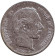 Монета 1 крона. 1875 год, Дания. Король Кристиан IX.