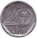 Монета 20 геллеров. 1995 год (b), Чехия.