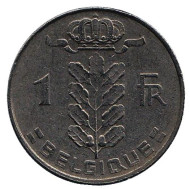 Монета 1 франк. 1965 год, Бельгия. (Belgique) Монета 1 франк. 1965 год, Бельгия. (Belgique)
