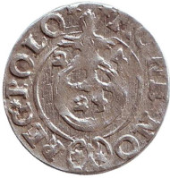 Монета 1,5 гроша (полторак). 1624 год, Речь Посполитая. Монета 1,5 гроша (полторак). 1624 год, Речь Посполитая.