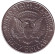 Монета 50 центов. 1990 год (D), США. Джон Кеннеди. Монета 50 центов. 1990 год (D), США. Джон Кеннеди.