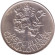 Монета 25 крон. 1955 год, Чехословакия. 10 лет освобождению от Германии.