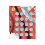 Лист блистерный. Памятные монеты Польши номиналом 2 злотых. Формат "Optima".