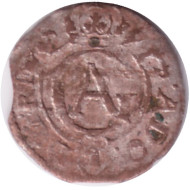 Монета 1 солид. Польша. Густав II Адольф. 1626-1632 гг. Шведская оккупация Эльбинга. Монета 1 солид. Польша. Густав II Адольф. 1626-1632 гг. Шведская оккупация Эльбинга.
