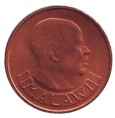 Монета 1 тамбала. 1971 год, Малави. aUNC. Петух. Монета 1 тамбала. 1971 год, Малави. aUNC. Петух.