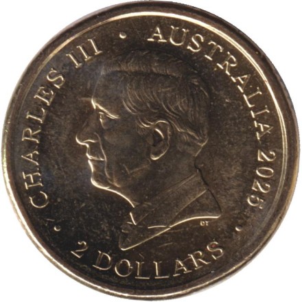 Монета 2 доллара. 2025 год, Австралия. Книга рецептов детских тортов на день рождения. Монета 2 доллара. 2025 год, Австралия. Книга рецептов детских тортов на день рождения.