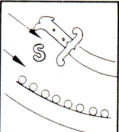 Монета 50 пенни. 1942 год, Финляндия. ("S" - приподнята)