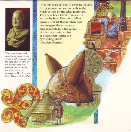 Годовой набор монет Великобритании в буклете 1997 года. (9 шт). Годовой набор монет Великобритании в буклете 1997 года. (9 шт).