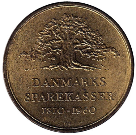 Адольф Гольштейн. Памятная медаль. 1960 год, Дания. Адольф Гольштейн. Памятная медаль. 1960 год, Дания.